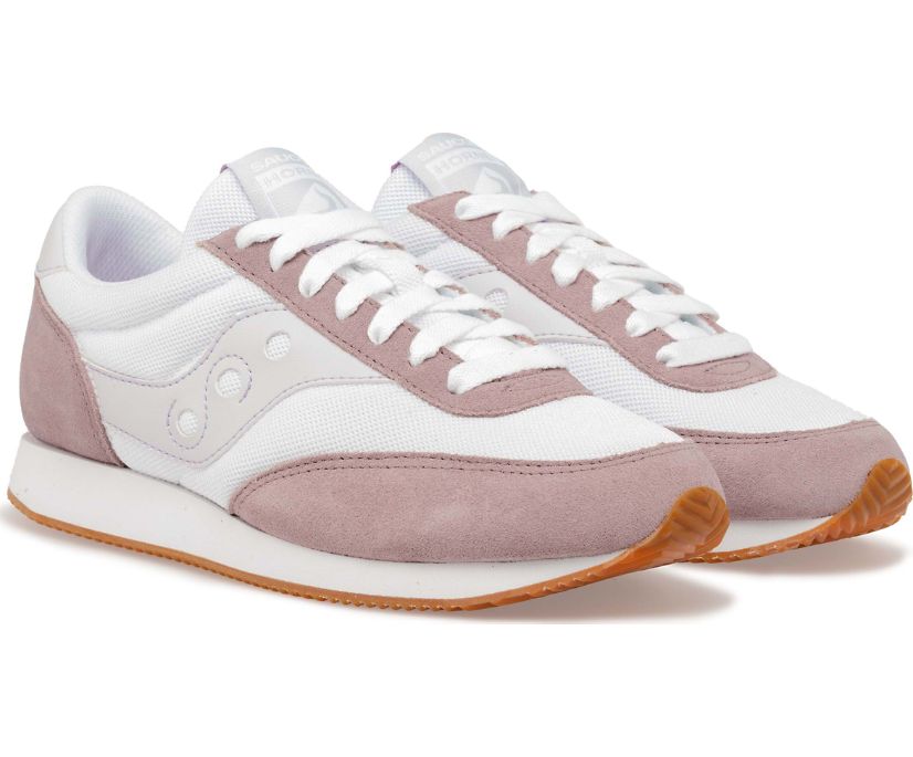 Women's Saucony Hornet Originals White / Purple | Singapore 013DFMN